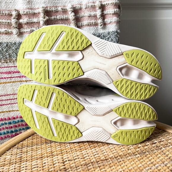 On Cloudeclipse Alloy White Sand Grey Road Running Walking Sneakers Women’s 9.5 - Picture 8 of 8